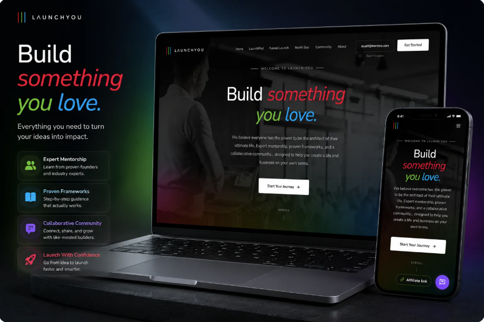 LaunchYou Website
